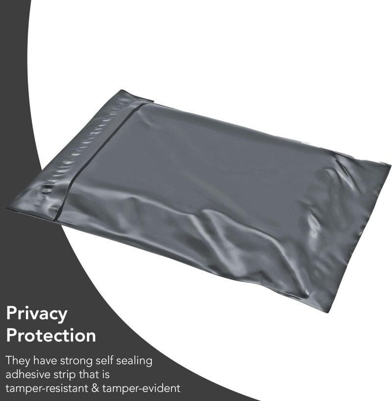 50 grey mailing bags privacy protection imge