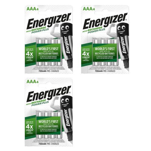 Energizer AAA 700mAh Battery Rechargeable Pre-Charged Batteries - TradeNRG UK