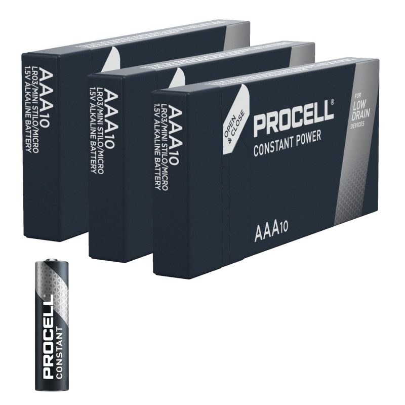 Procell AAA Batteries Professional Use MN2400 LR3 - TradeNRG UK