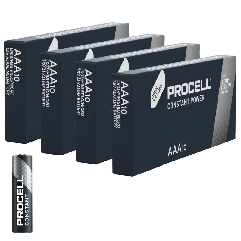 Procell AAA Batteries Professional Use MN2400 LR3 - TradeNRG UK