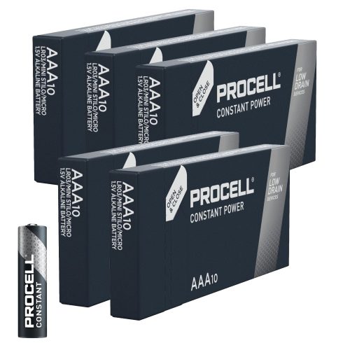 Procell AAA Batteries Professional Use MN2400 LR3 - TradeNRG UK