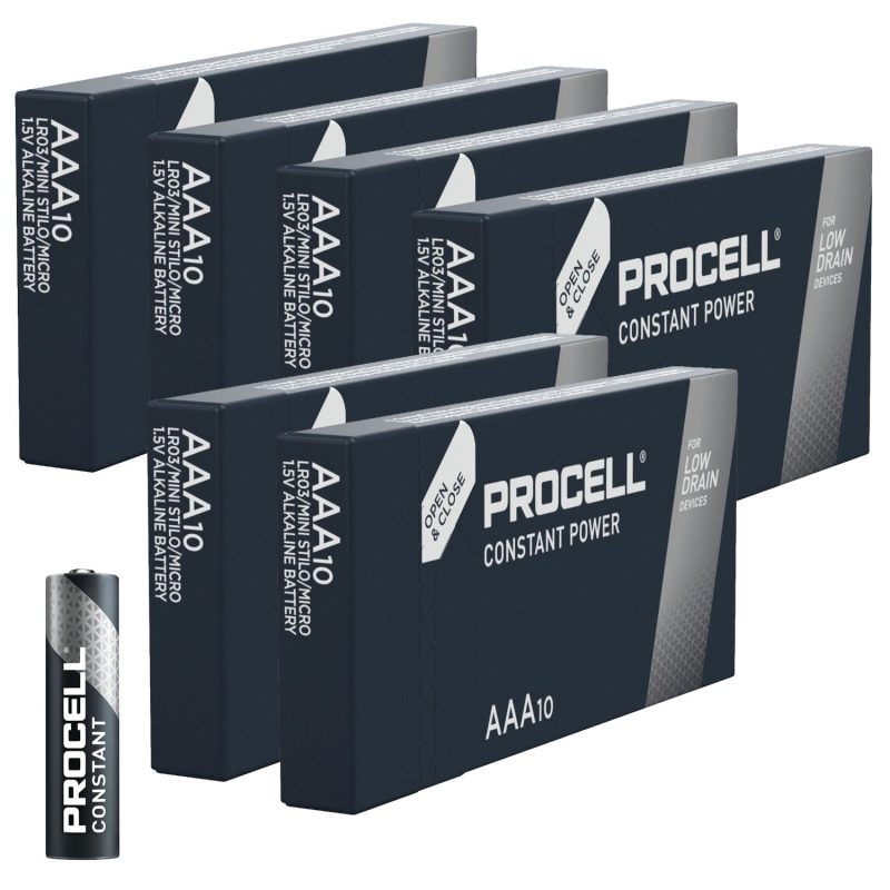 Procell AAA Batteries Professional Use MN2400 LR3 - TradeNRG UK