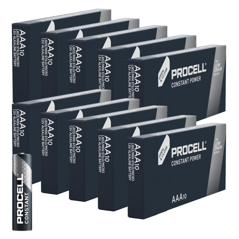 Procell AAA Batteries Professional Use MN2400 LR3 - TradeNRG UK